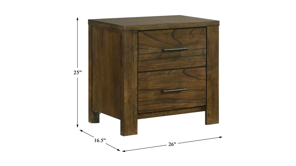 Arya Nightstand Dimensions