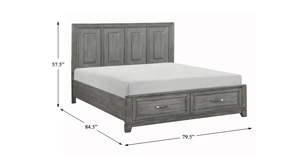 Faustina Platform Bed Dimensions