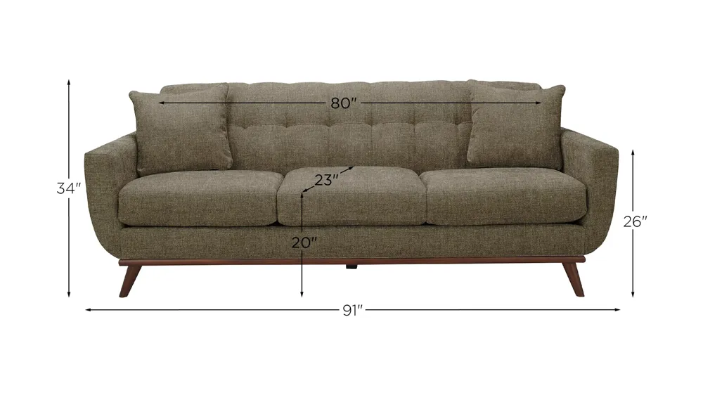Milo Sofa Dimensions
