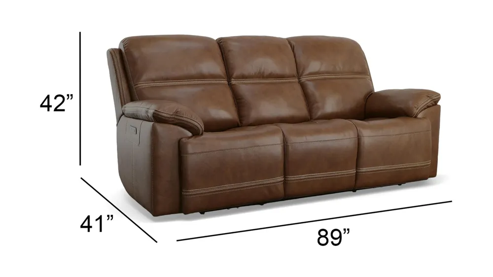 Relax Form LEATHERTEX TREVISO ① treviso-sectional-legs-out-