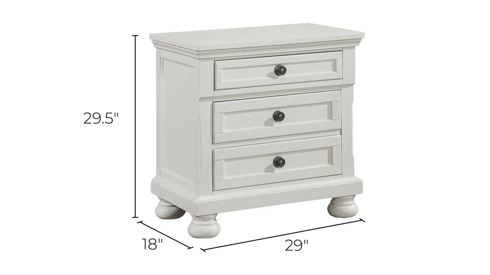 Soriah Nightstand Dimensions