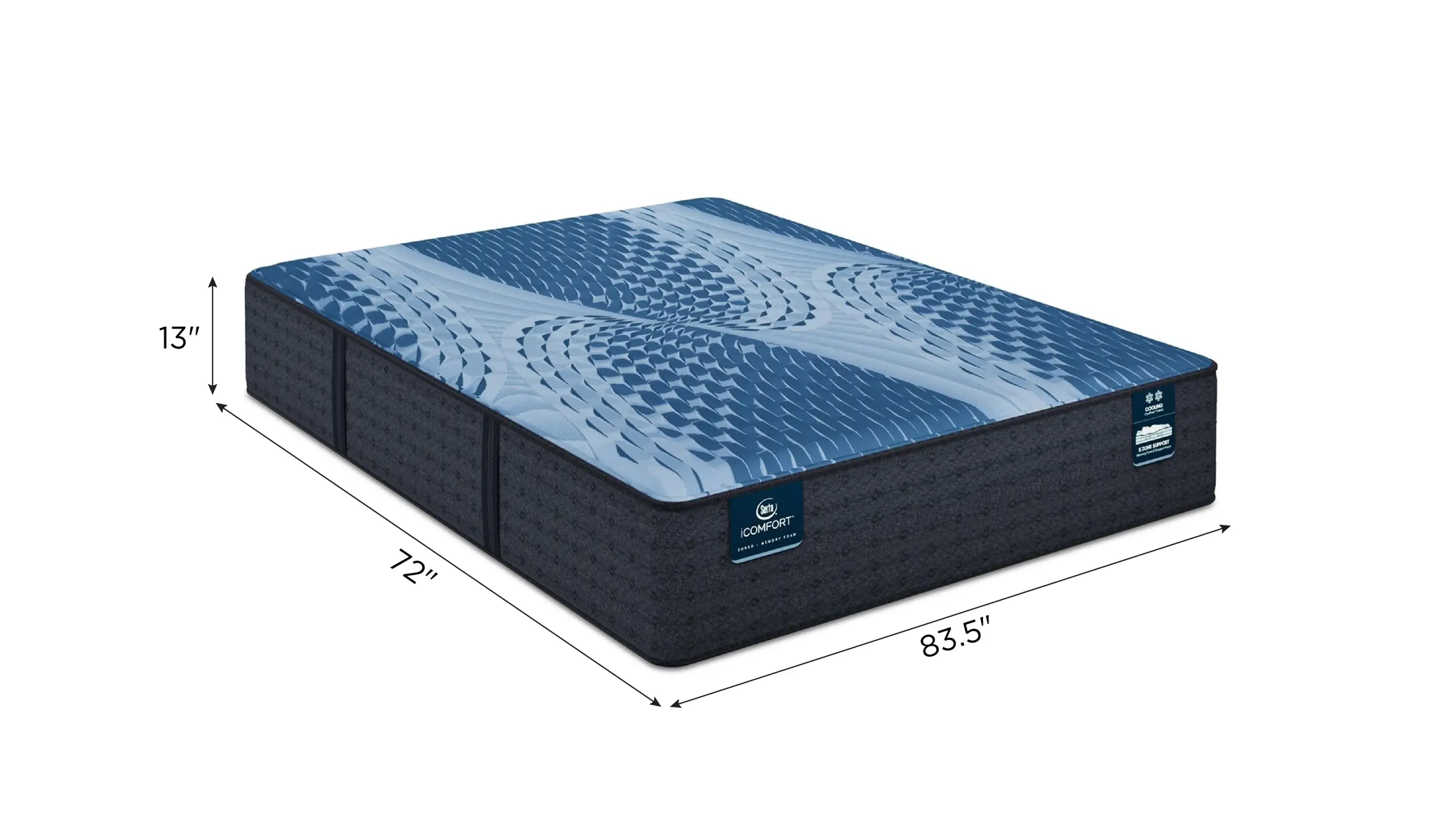 Serta iComfort Iona Plush 13" Mattress - Thumbnail 4