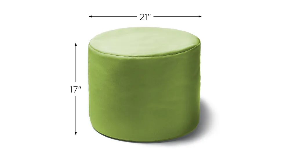Jana Outdoor Ottoman Dimensions