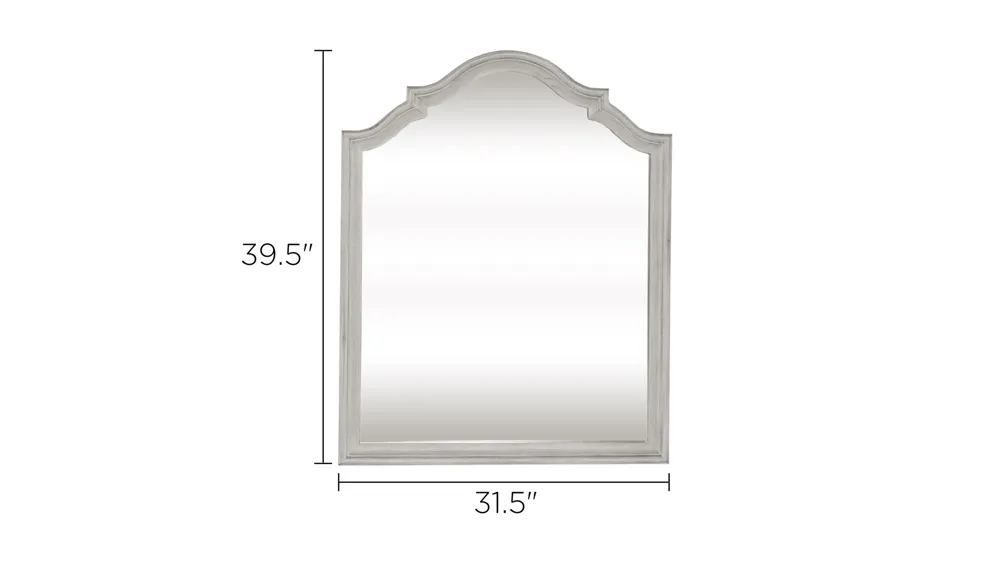 Farmhouse Reimagined Youth Bedroom Dresser Mirror Dimensions