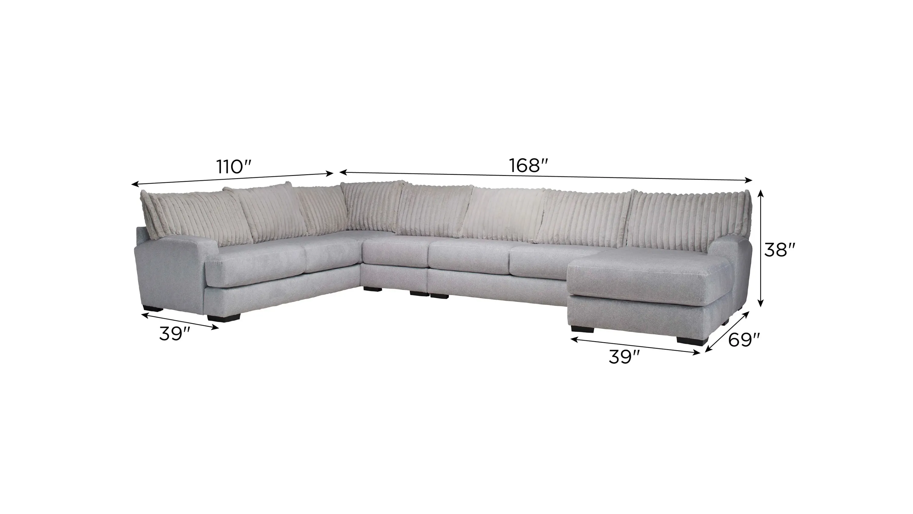 Mondo 4-pc. Sectional | Raymour & Flanigan