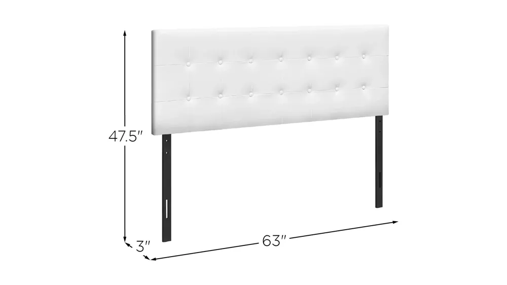 Monarch Specialties Queen HB Dimensions