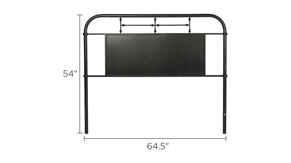 Vintage Series Metal Headboard Dimensions