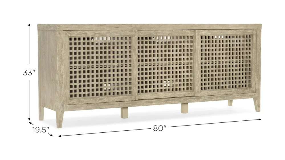 Ciao Bella Entertainment Console Dimensions