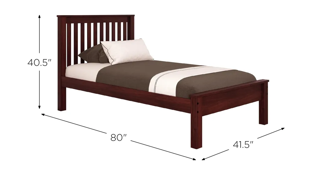 Contempo Mission Bed Dimensions