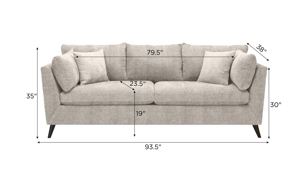 Caruso Sofa Dimensions