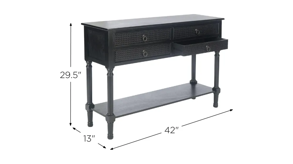 Aiden Console Table Dimensions