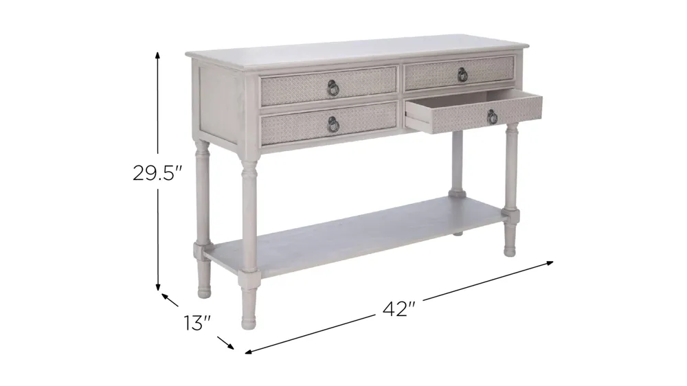 Aiden Console Table Dimensions