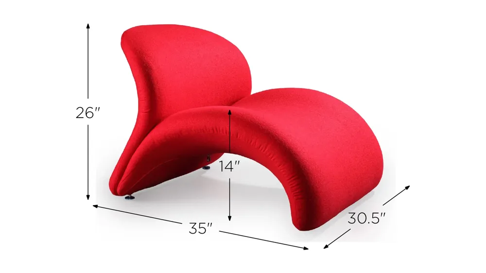 Rosebud Accent Chair Dimensions