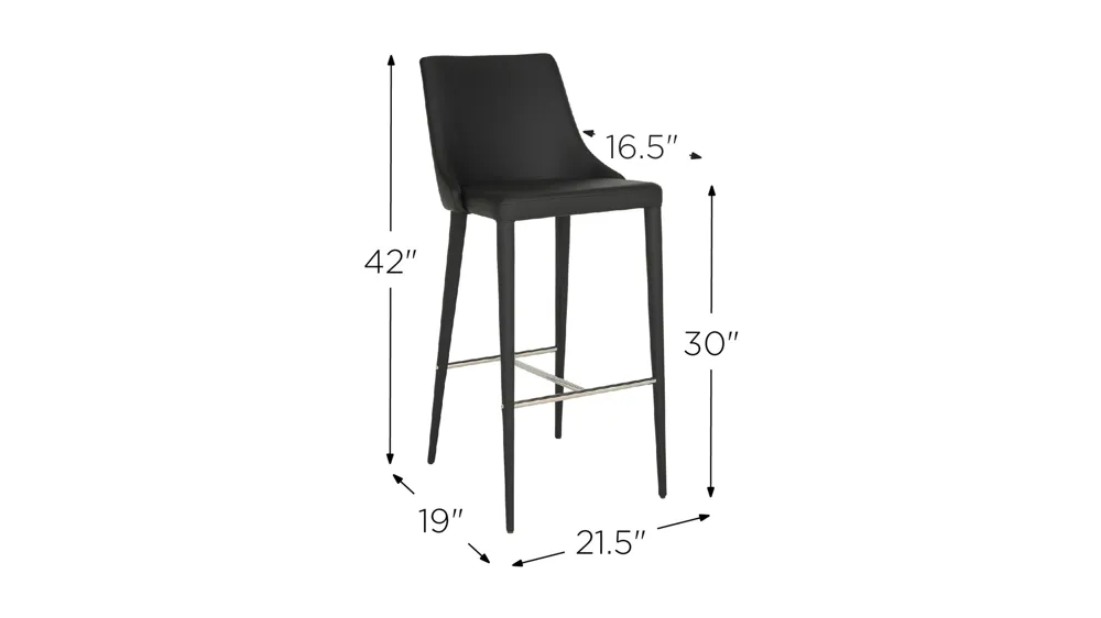Norsi Bar Stool Dimensions