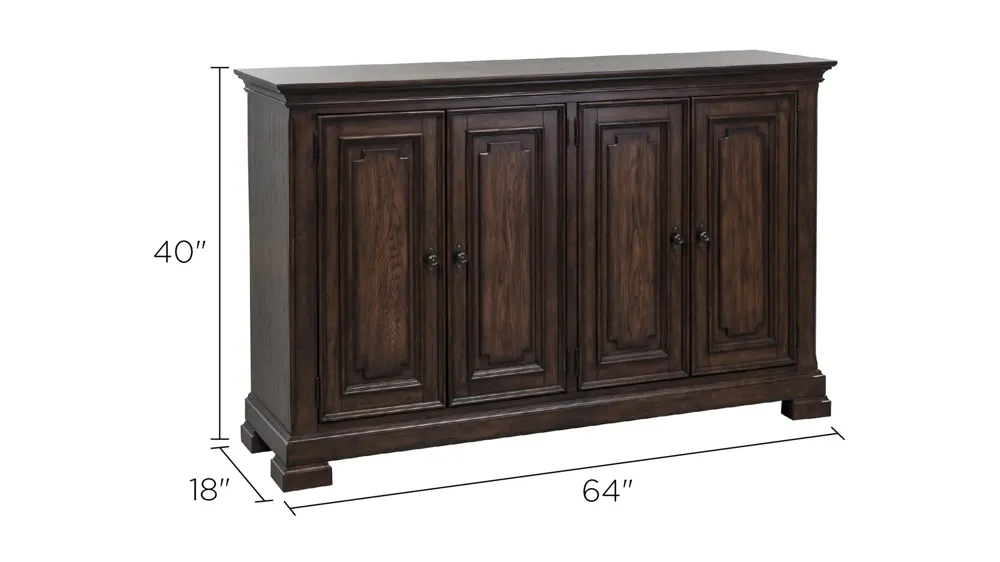 Denise Buffet Dimensions