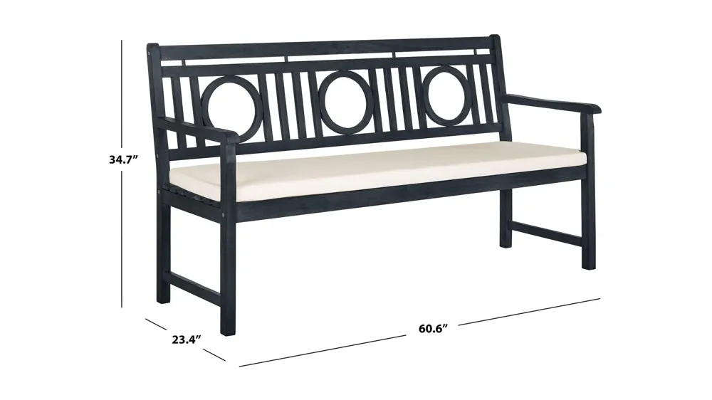 Layli 3 Seat Bench Dimensions