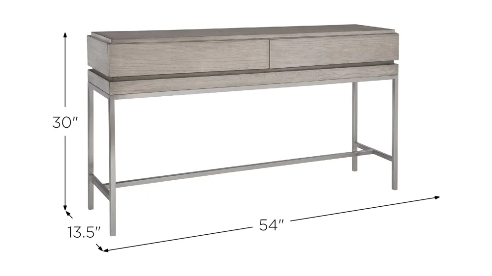 Kamala Console Table Dimensions