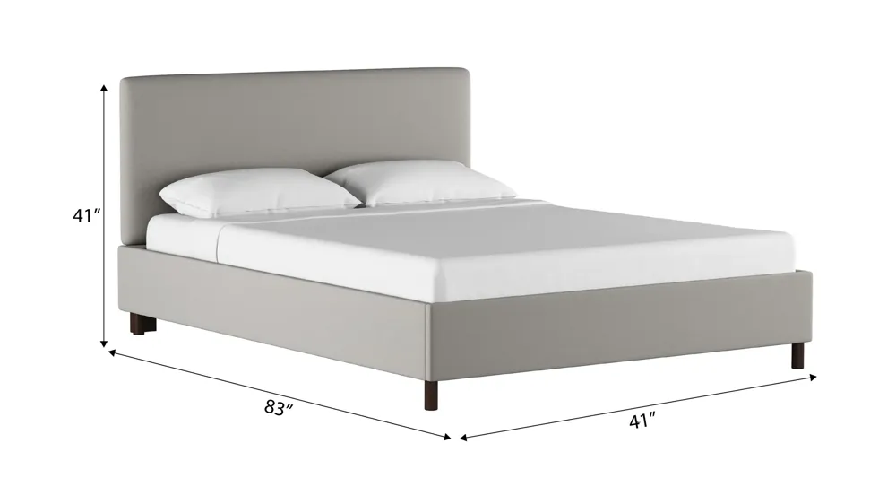 Valerie Platform Bed Dimensions