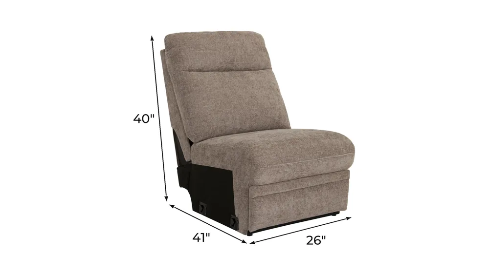 Enbridge Armless Chair Dimensions