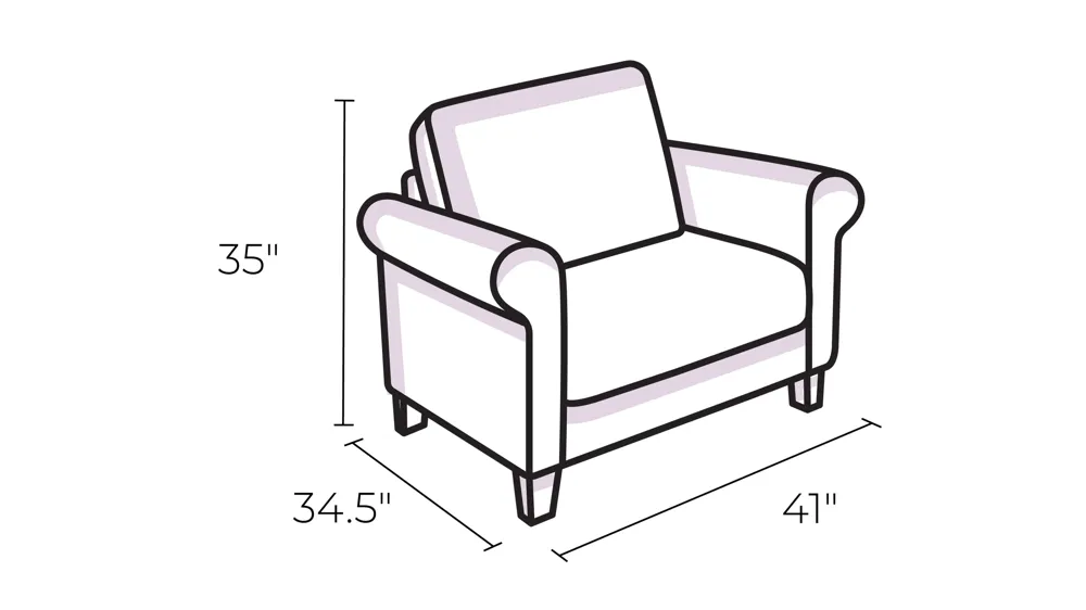 Violette Chair Dimensions