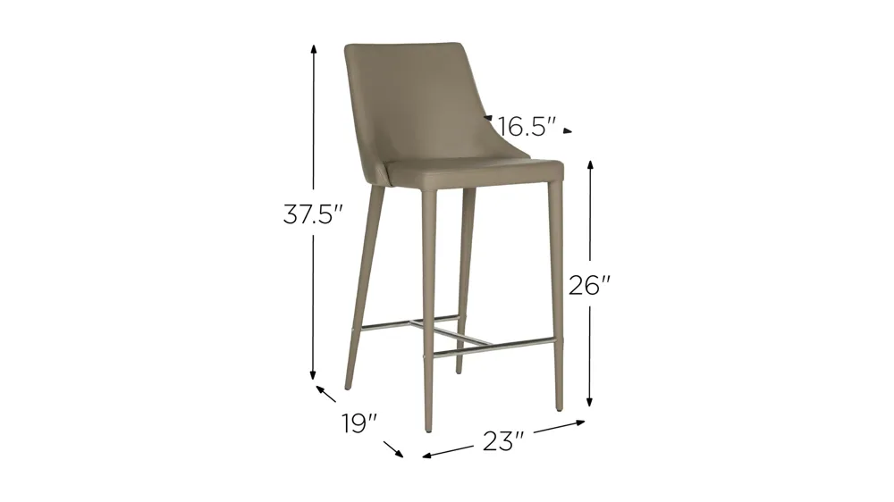 Adele Counter Stool - Set of 2 Dimensions