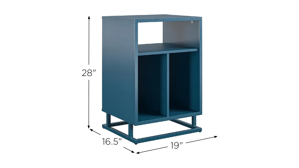Novogratz Regal Turntable Stand Dimensions