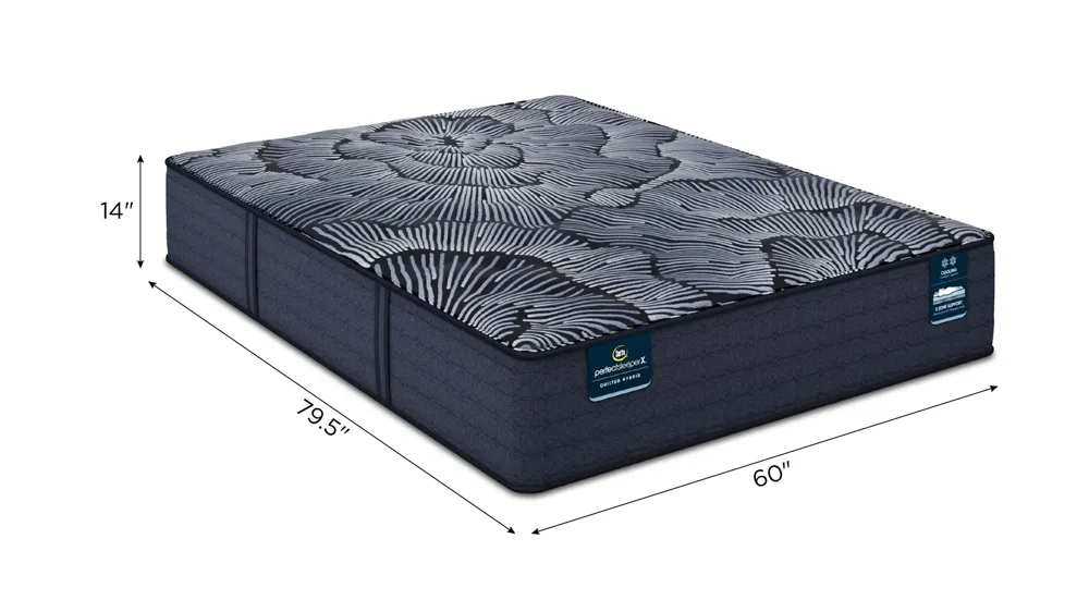 Angel R Mサイズ ネイビー Serta Perfect Sleeper X Knox Plush Mattress | Raymour & Flanigan