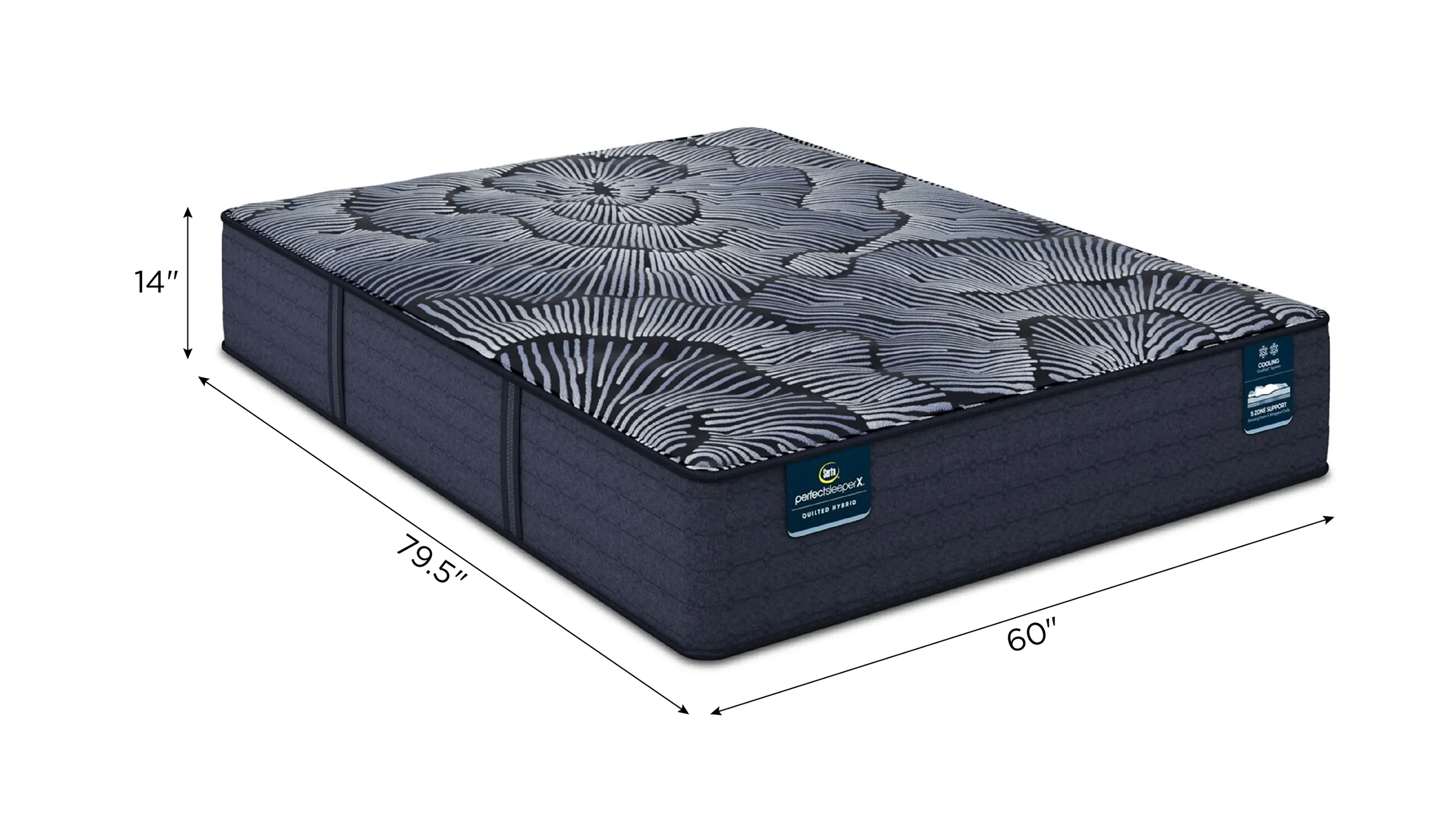 Serta Perfect Sleeper X Knox Plush Mattress | Raymour & Flanigan