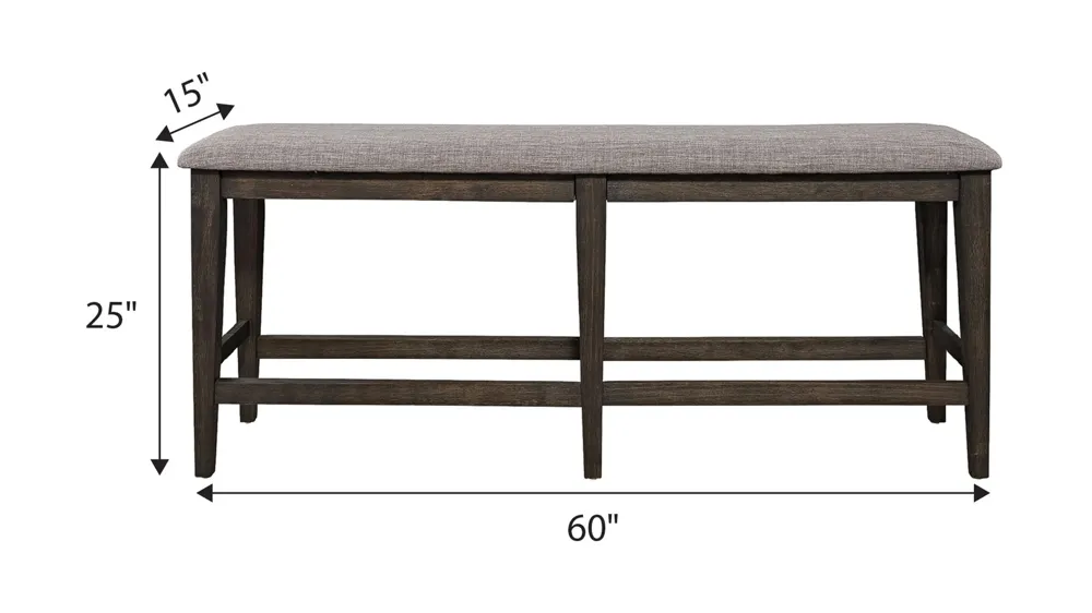 Double Bridge Counter Bench Dimensions