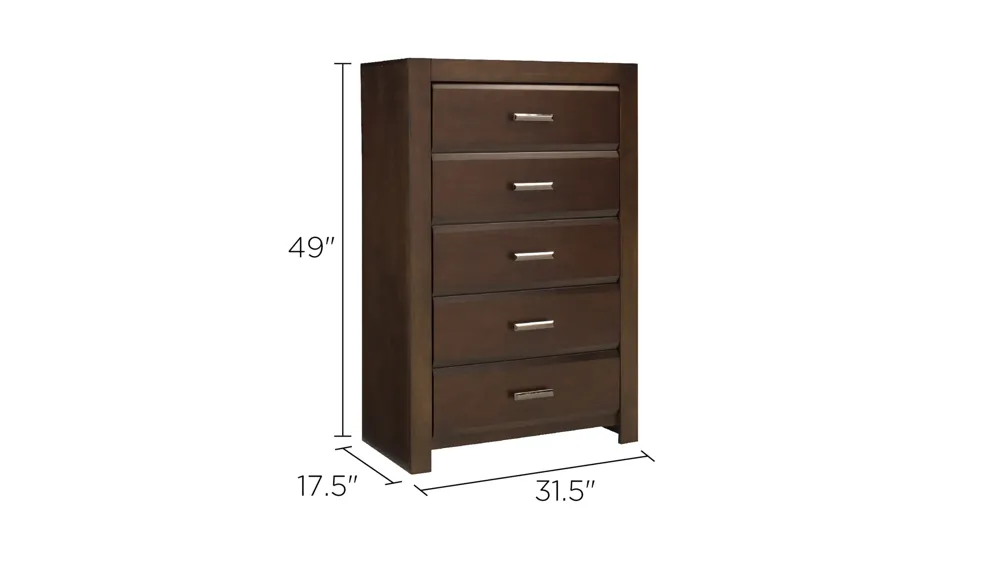 Reggio Bedroom Chest Dimensions