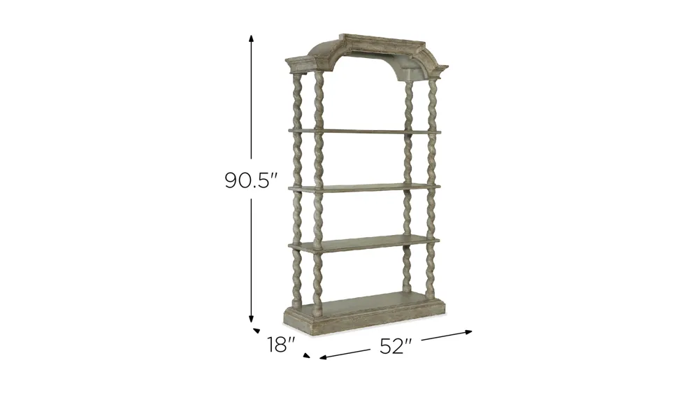 Alfresco Lettore Bookcase Dimensions