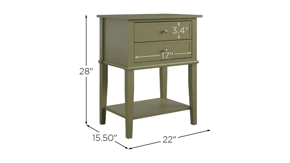 Franklin Accent Table Dimensions