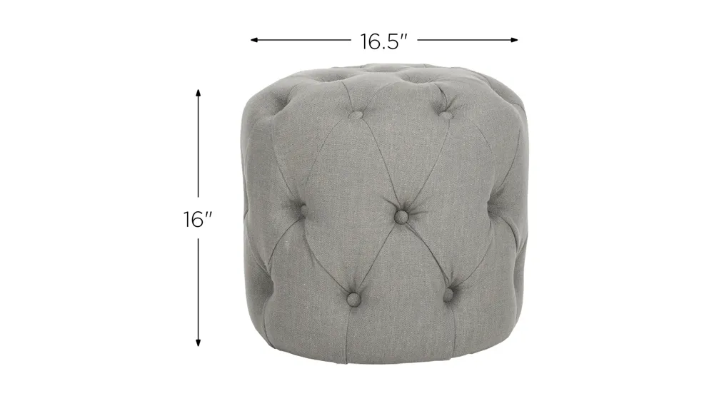 Abigail Ottoman Dimensions