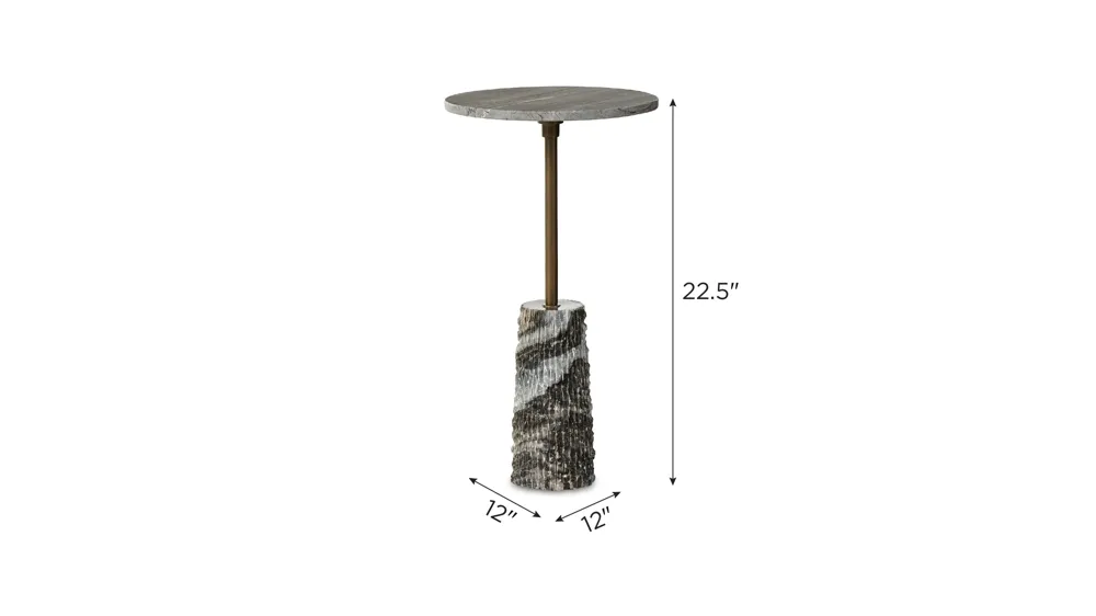 Raven End Table Dimensions