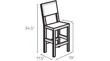 Mara Counter-Height Stool - Set of 2