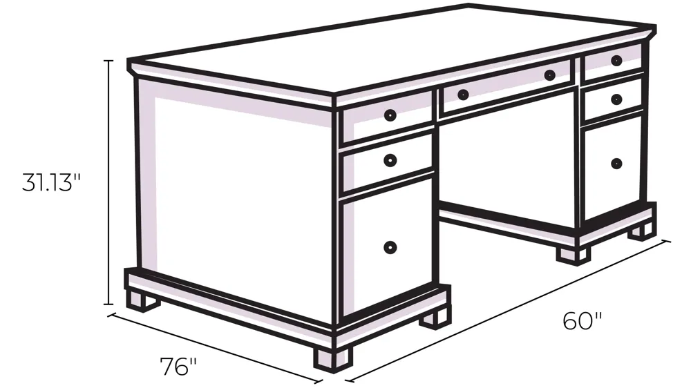 Libbie 2-Piece Lift Top Desk | Raymour & Flanigan