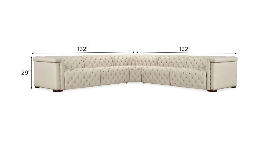 Savion Deux 5-pc. Sectional Dimensions