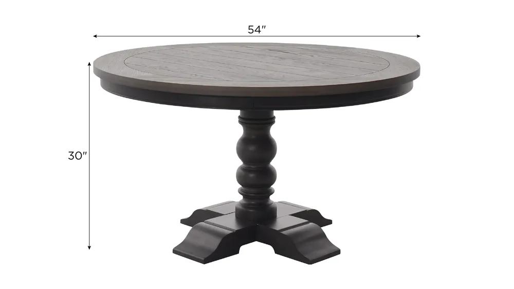 Percy Round Dining Table Dimensions