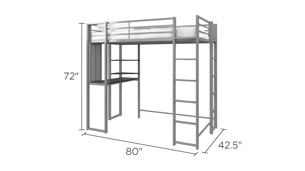 Abode Twin Loft Bed Dimensions