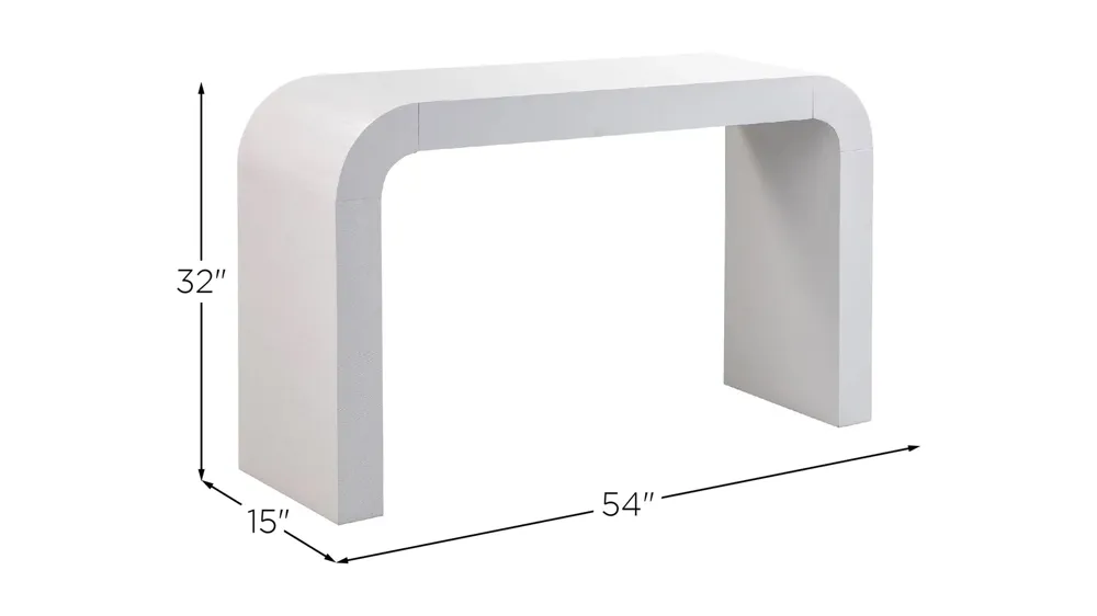 Hump Console Table Dimensions