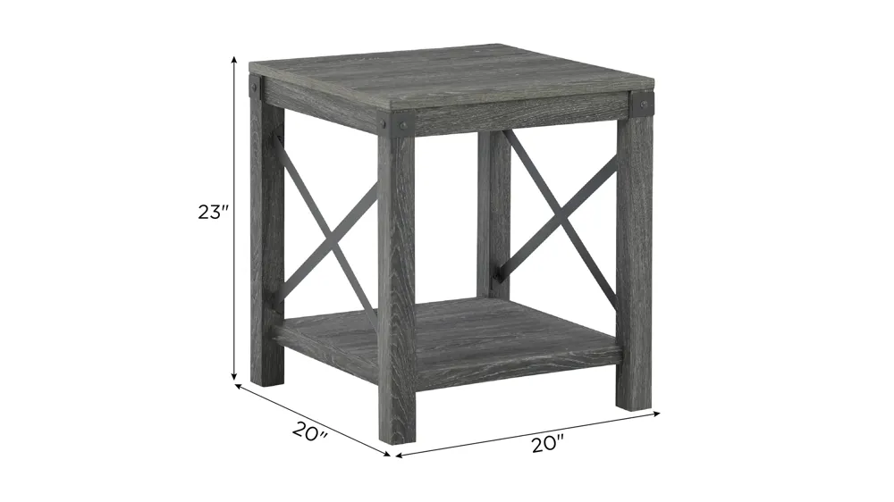 Wells Square End Table Dimensions
