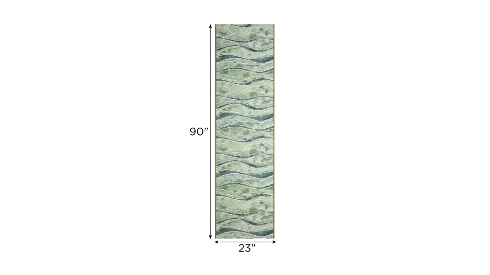 Marina Wave Indoor/Outdoor Area Rug Dimensions