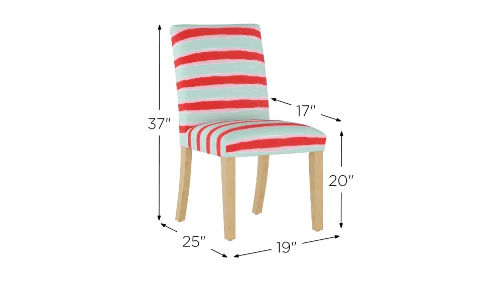 Merry Upholstered Dining Chair Dimensions