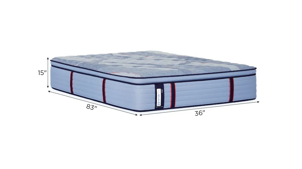 Sealy Posturepedic Pro Winchester Medium Euro Pillowtop Mattress Dimensions