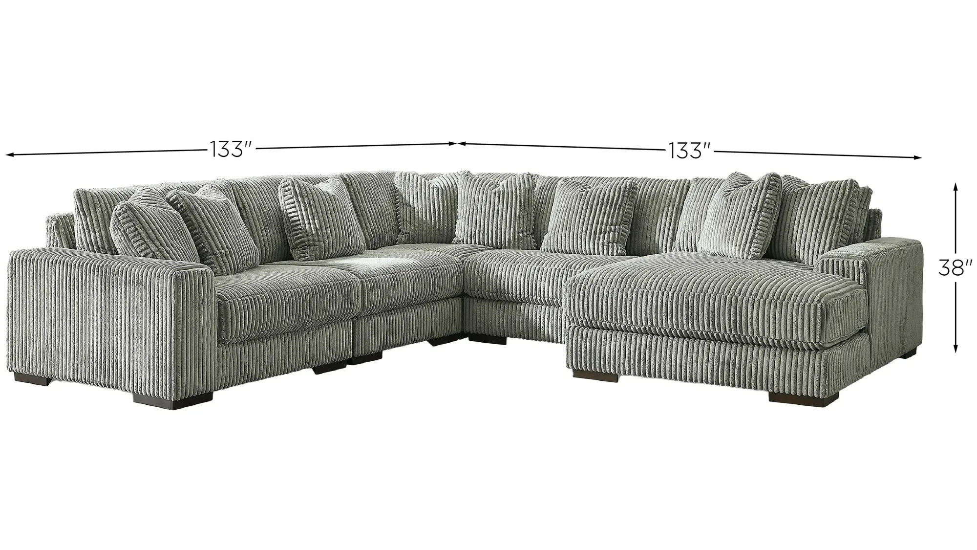 Lindyn 5-pc. Sectional with Chaise