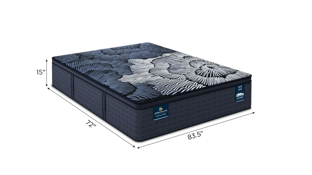 Serta Perfect Sleeper X Max Plush Pillow Top Mattress Dimensions