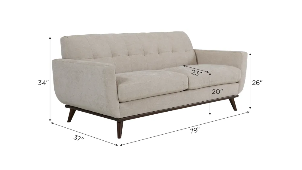 Milo Apartment Sofa Dimensions