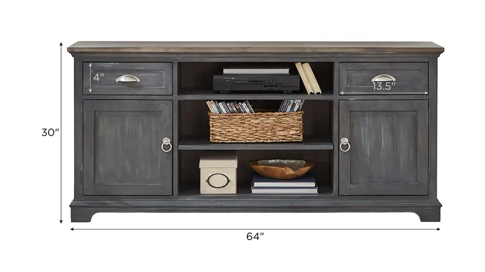 Charleston TV Stand Dimensions