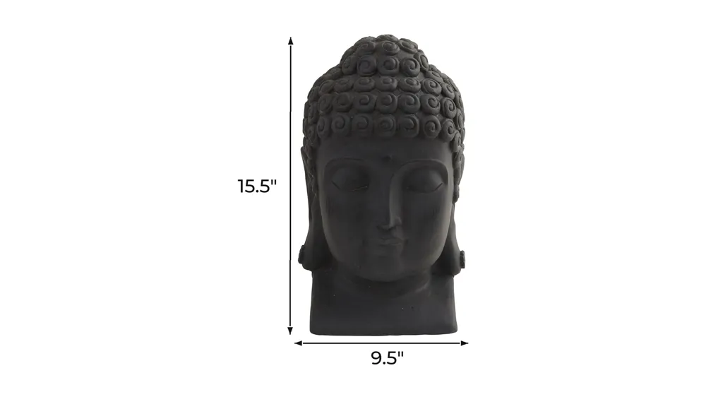 Buddha Head (Indoor/Outdoor) Dimensions