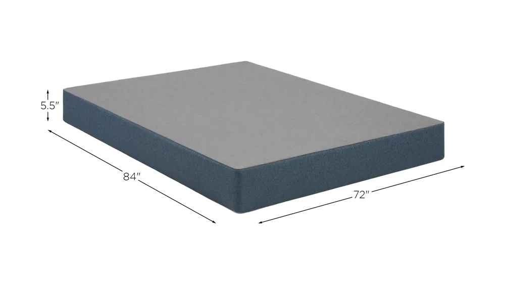 Beautyrest Harmony 5.5" Foundation - Split Cal King Set Dimensions